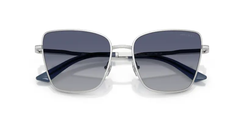 Jimmy Choo Occhiali da sole Donna Argento 2912254 miniatura 2