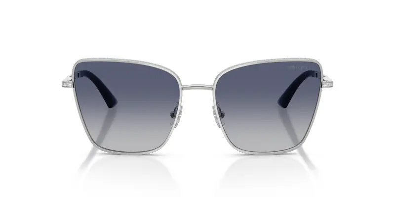 Jimmy Choo Occhiali da sole Donna Argento 2912254 miniatura 3