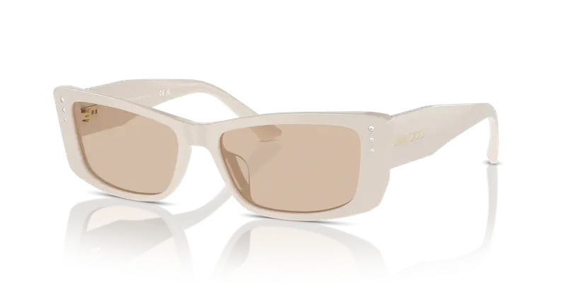 Jimmy Choo Occhiali da sole Donna Bianco 835388 miniatura 3