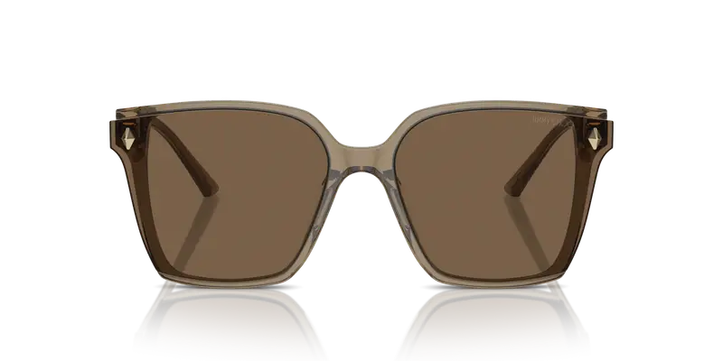 Jimmy Choo Occhiali da sole Donna Marrone 835888 miniatura 3