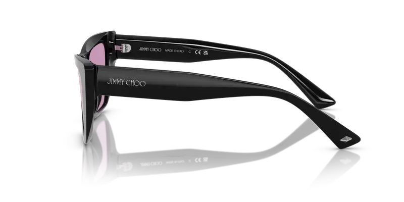 Jimmy Choo Occhiali da sole Donna Nero 838023 miniatura 3