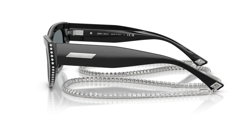 Jimmy Choo Occhiali da sole Donna Grigio 846183 miniatura 3