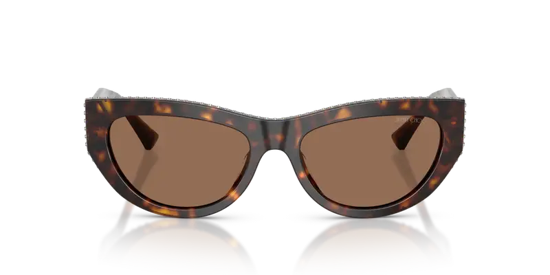 Jimmy Choo Occhiali da sole Donna Testa di moro 846185 miniatura 2