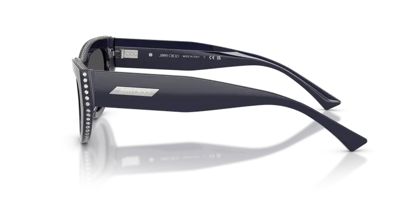 Jimmy Choo Occhiali da sole Donna Blu 846186 miniatura 3