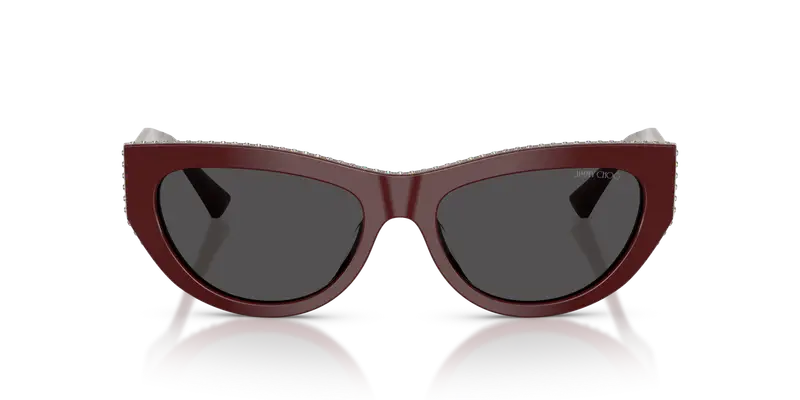 Jimmy Choo Occhiali da sole Donna Rosso 846187 miniatura 2