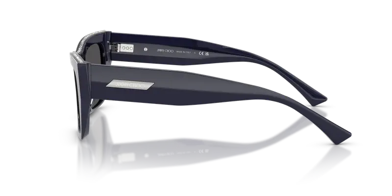 Jimmy Choo Occhiali da sole Donna Blu 846206 miniatura 3