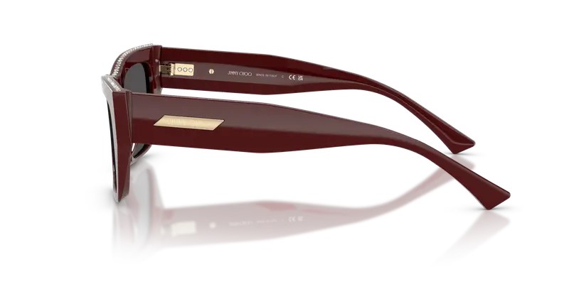 Jimmy Choo Occhiali da sole Donna Grigio 846205 miniatura 3