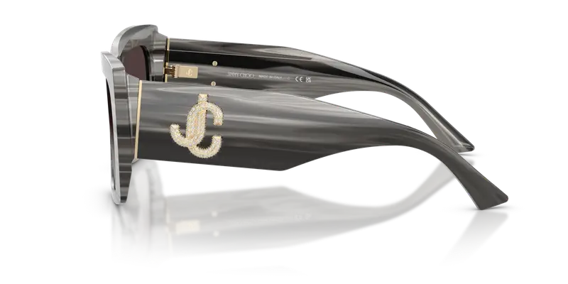 Jimmy Choo Occhiali da sole Donna Marrone 847011 miniatura 3