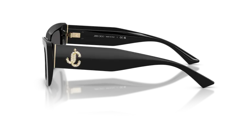 Jimmy Choo Occhiali da sole Donna Grigio 847088 miniatura 3