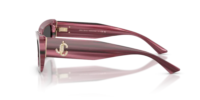 Jimmy Choo Occhiali da sole Donna Grigio 847326 miniatura 3