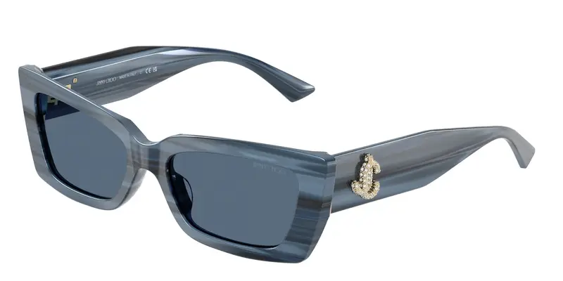Jimmy Choo Occhiali da sole Donna Blu 847091