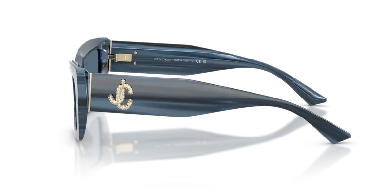 Jimmy Choo Occhiali da sole Donna Blu 847091 miniatura 3