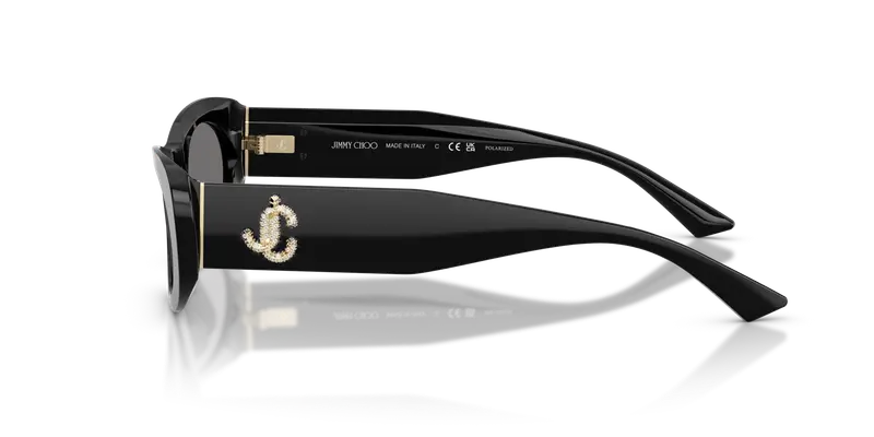 Jimmy Choo Occhiali da sole Donna Grigio 847087 miniatura 3