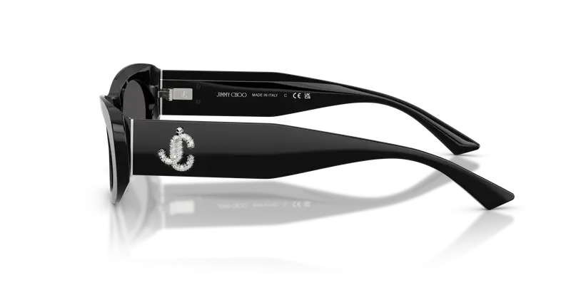 Jimmy Choo Occhiali da sole Donna Grigio 847082 miniatura 3