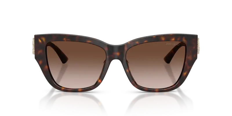 Jimmy Choo Occhiali da sole Donna Testa di moro 847108 miniatura 2