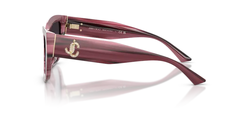 Jimmy Choo Occhiali da sole Donna Grigio 847327 miniatura 3