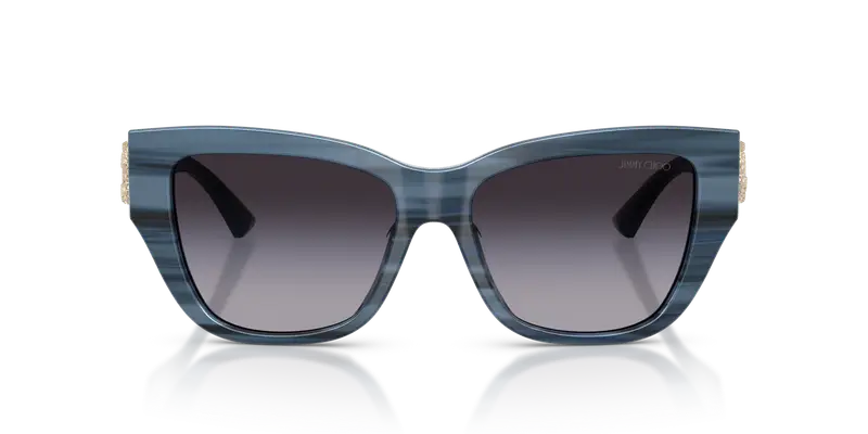 Jimmy Choo Occhiali da sole Donna Blu 847110 miniatura 2