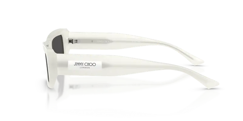 Jimmy Choo Occhiali da sole Donna Bianco 846321 miniatura 3