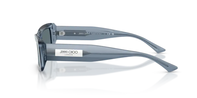 Jimmy Choo Occhiali da sole Donna Azzurro 846322 miniatura 3