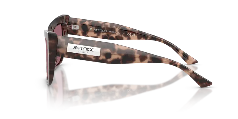 Jimmy Choo Occhiali da sole Donna Rosa 846988 miniatura 3