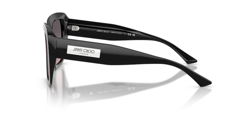 Jimmy Choo Occhiali da sole Donna Nero 846995 miniatura 3
