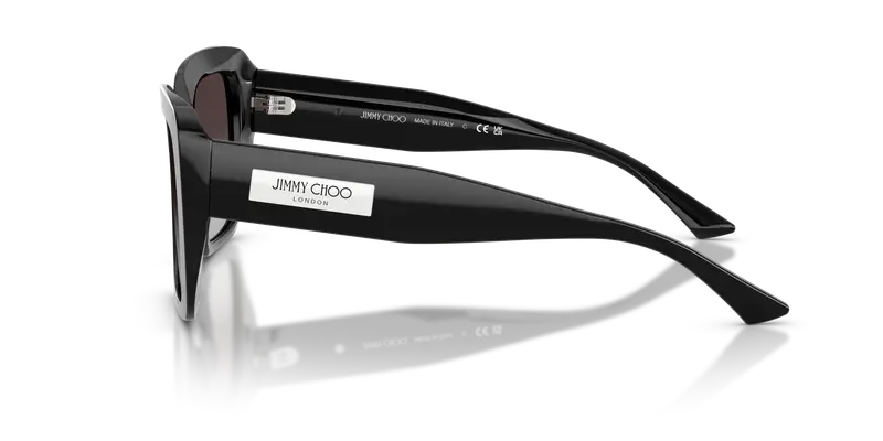 Jimmy Choo Occhiali da sole Donna Nero 846993 miniatura 3