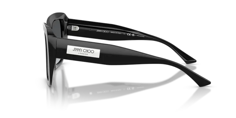 Jimmy Choo Occhiali da sole Donna Grigio 847328 miniatura 3