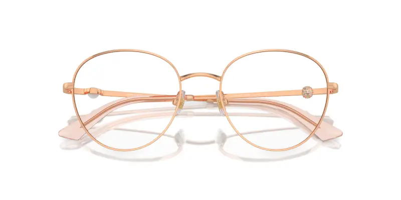 Donna Jimmy Choo JC2004HB 3008 Montature da vista Metallo Oro Rotonda miniatura 2