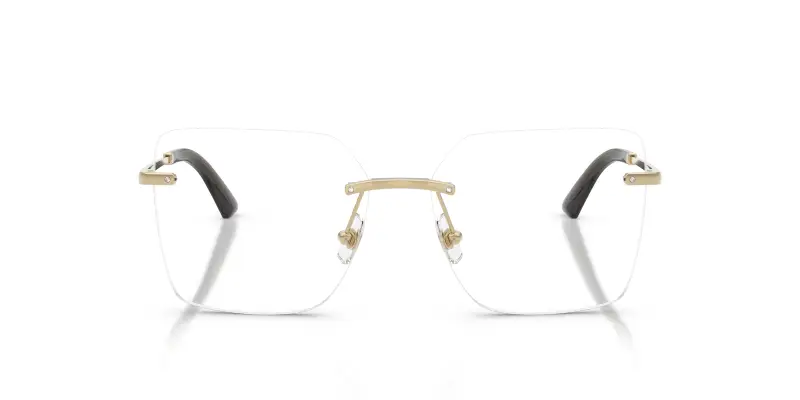 Donna Jimmy Choo JC2020B 3006 Montature da vista Metallo Oro Trasparente Squadrata Normale miniatura 3