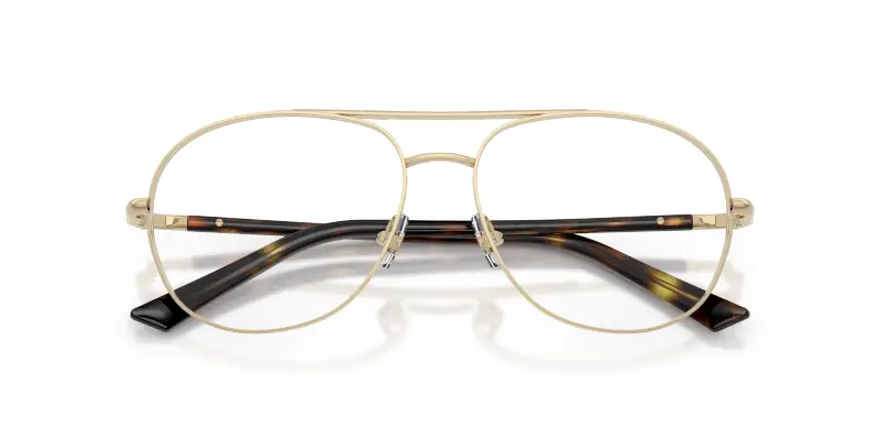 Donna Jimmy Choo JC2021 3017 Montature da vista Metallo Oro Trasparente Pilot Normale miniatura 2