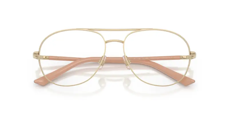 Donna Jimmy Choo JC2021 3027 Montature da vista Metallo Oro Trasparente Pilot Normale miniatura 2