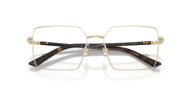 Donna Jimmy Choo JC2022 3017 Montature da vista Metallo Oro Trasparente Squadrata Normale miniatura 2