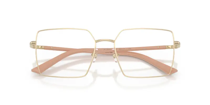 Donna Jimmy Choo JC2022 3027 Montature da vista Metallo Oro Trasparente Squadrata Normale miniatura 2