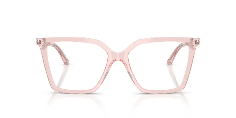 Donna Jimmy Choo JC3054U 5034 Montature da vista Acetato Rosa Trasparente Cat Eye Normale miniatura 3