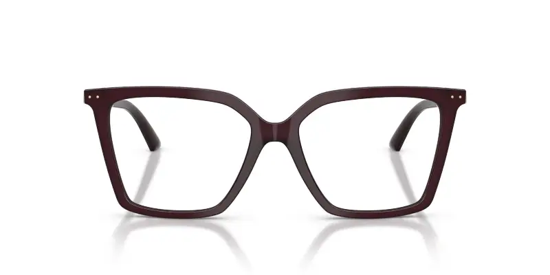 Donna Jimmy Choo JC3054U 5086 Montature da vista Acetato Viola Trasparente Cat Eye Normale miniatura 3