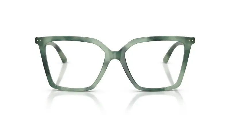 Donna Jimmy Choo JC3054U 5099 Montature da vista Acetato Verde Trasparente Cat Eye Normale miniatura 3