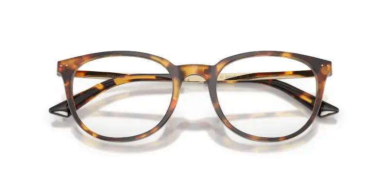 Donna Jimmy Choo JC3055D 5110 Montature da vista Acetato Tartaruga Trasparente Pantos Normale miniatura 2