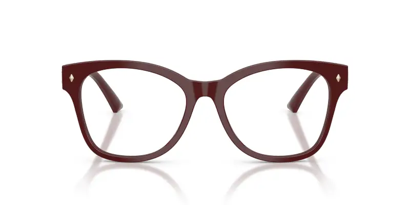 Donna Jimmy Choo JC3056 5057 Montature da vista Acetato Rosso Trasparente Squadrata Normale miniatura 3