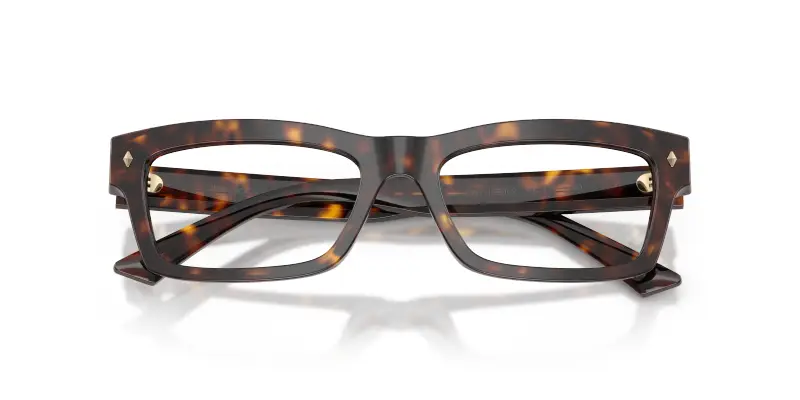 Donna Jimmy Choo JC3057U 5002 Montature da vista Acetato Tartaruga Trasparente Squadrata Normale miniatura 2