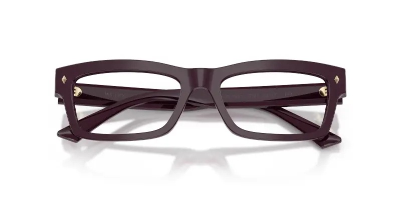 Donna Jimmy Choo JC3057U 5075 Montature da vista Acetato Viola Trasparente Squadrata Normale miniatura 2