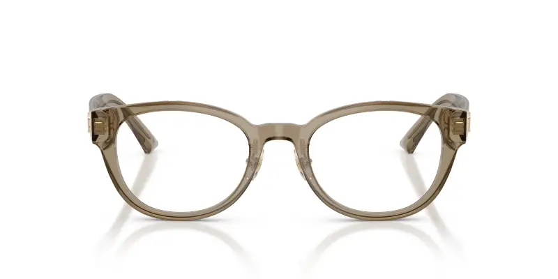Donna Jimmy Choo JC3058D 5051 Montature da vista Acetato Marrone Trasparente Pantos Normale miniatura 3