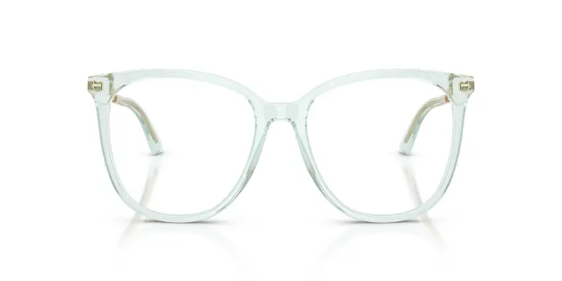 Donna Jimmy Choo JC3060 5108 Montature da vista Acetato Verde Trasparente Pantos Normale miniatura 3