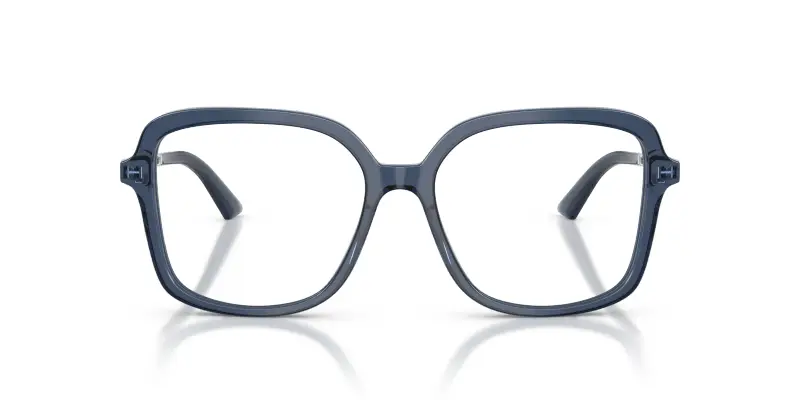 Donna Jimmy Choo JC3061U 5035 Montature da vista Acetato Blu Trasparente Squadrata Normale miniatura 3