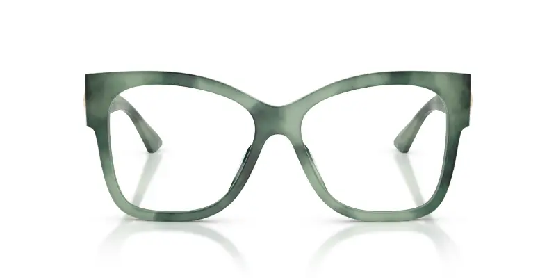 Donna Jimmy Choo JC3062U 5099 Montature da vista Acetato Verde Trasparente Squadrata Normale miniatura 3