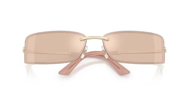 Jimmy Choo Occhiali da sole Donna Oro Rosa 4305910 miniatura 2