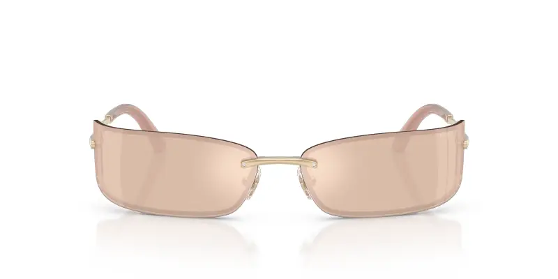 Jimmy Choo Occhiali da sole Donna Oro Rosa 4305910 miniatura 3