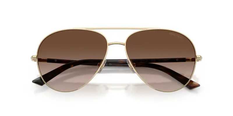 Jimmy Choo Occhiali da sole Donna Oro 4305906 miniatura 2