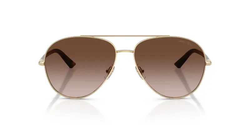 Jimmy Choo Occhiali da sole Donna Oro 4305906 miniatura 3