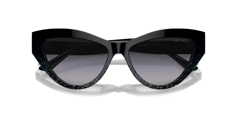 Jimmy Choo Occhiali da sole Donna Nero 3988404 miniatura 2