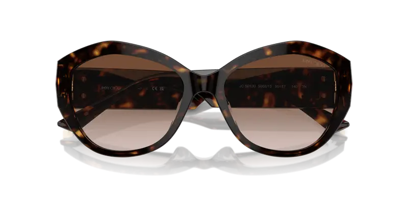 Jimmy Choo JC5013U 500213 Occhiali da sole Marrone Sfumato miniatura 2